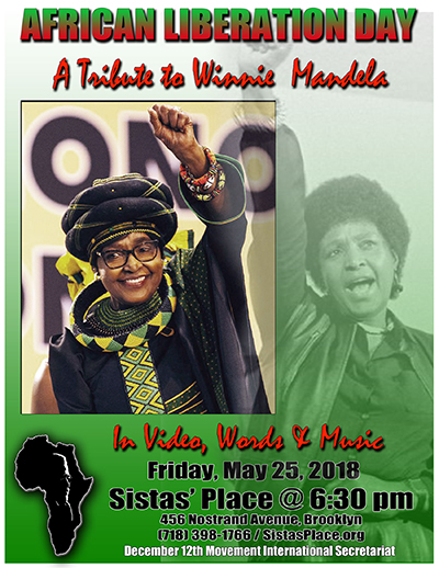 African Liberation Day 2018: Tribute to Winnie Mandela