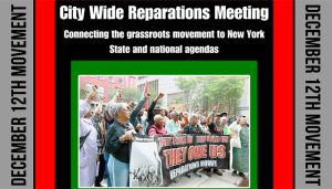 Citywide Reparations Meeting